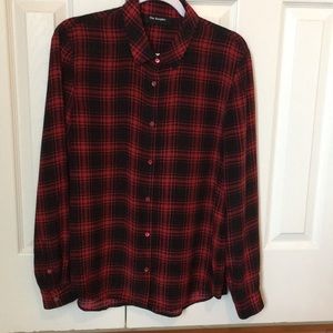 THe KOOPLES WOMENS SILK BUTTON DOWN